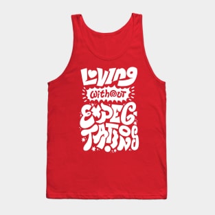 Loving Without Expectations - Red Version Tank Top